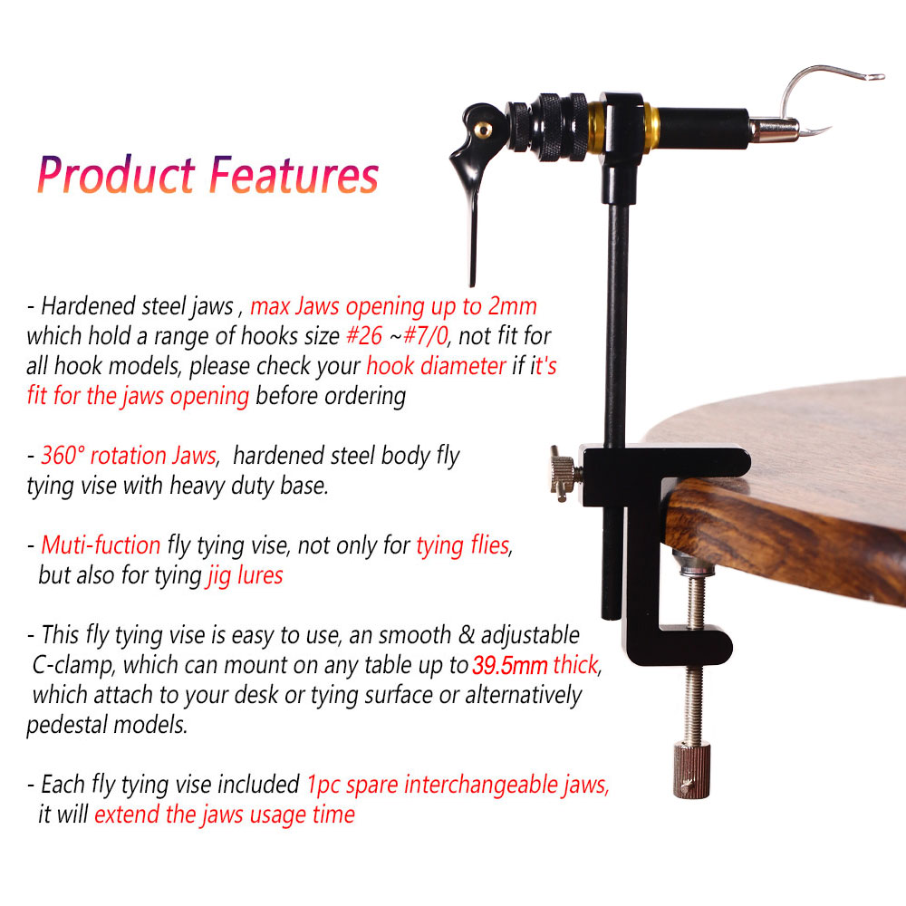 1PC 360 °   Étau de montage de - Fishing Lure Kit avis et prix
