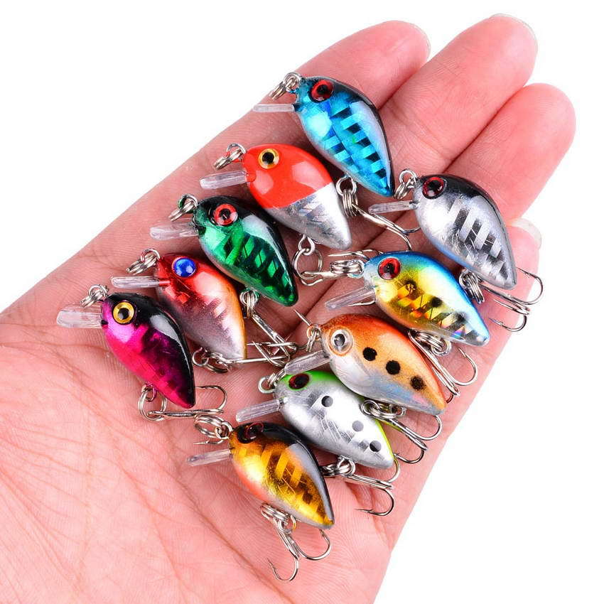 Leurre de pêche petit vairon M - Fishing Lure Crankbait avis et prix