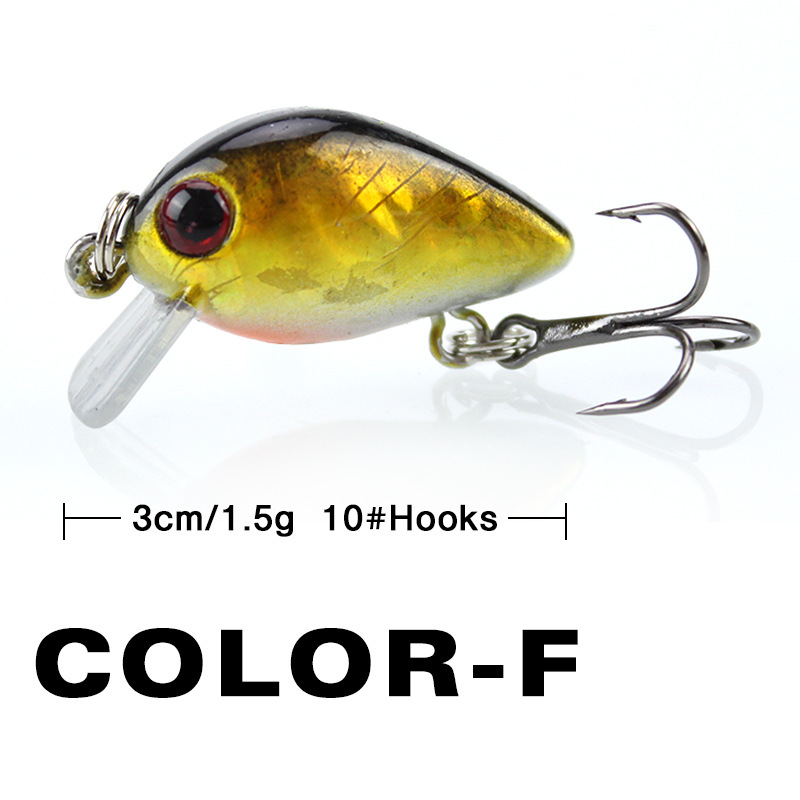 Leurre de pêche petit vairon M - Fishing Lure Crankbait avis et prix