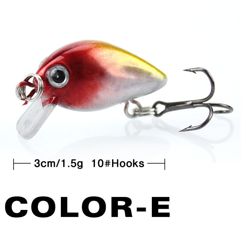 Leurre de pêche petit vairon M - Fishing Lure Crankbait avis et prix