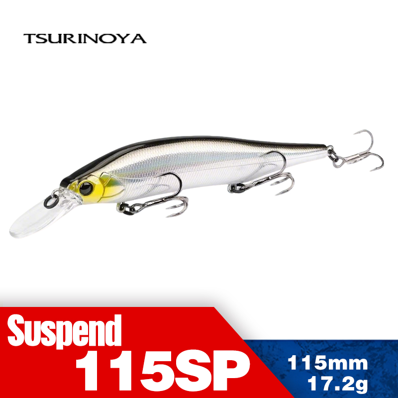 TSURINOYA 115mm 17.2g suspensi - Fishing Lure Jerkbait avis et prix