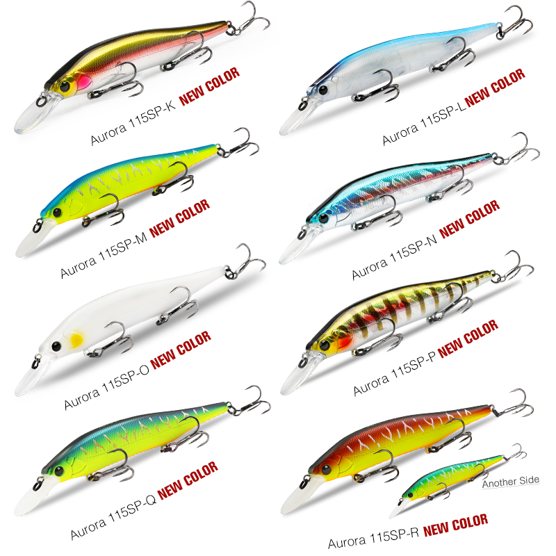 TSURINOYA 115mm 17.2g suspensi - Fishing Lure Jerkbait avis et prix