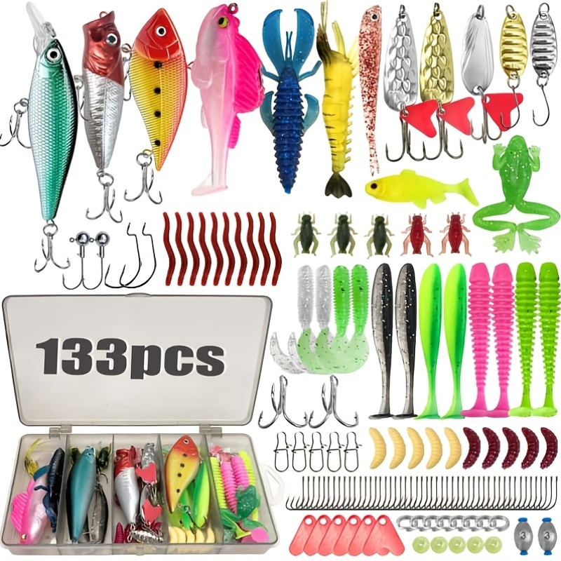 133 pièces de leurres de pêche - Fishing Lure Jig avis et prix