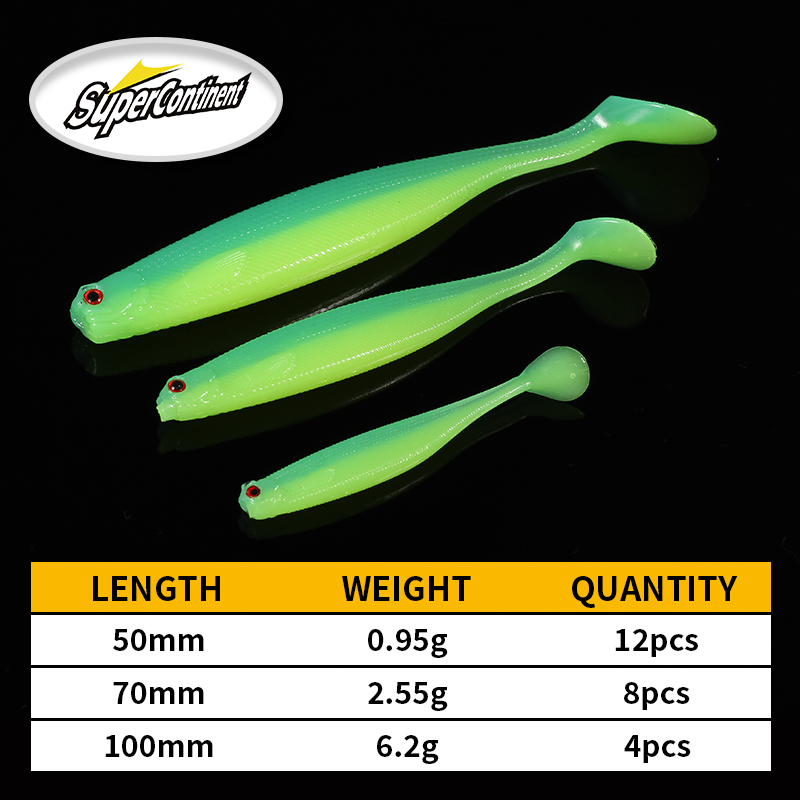 2022 Supercontinent ShadTeez 5 - Fishing Lure Soft Plastic avis et prix