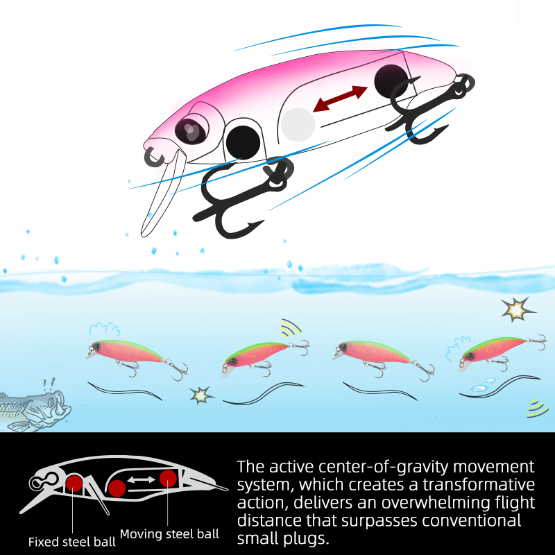 TSURINOYA leurre de pêche DW69 - Fishing Lure Jerkbait avis et prix