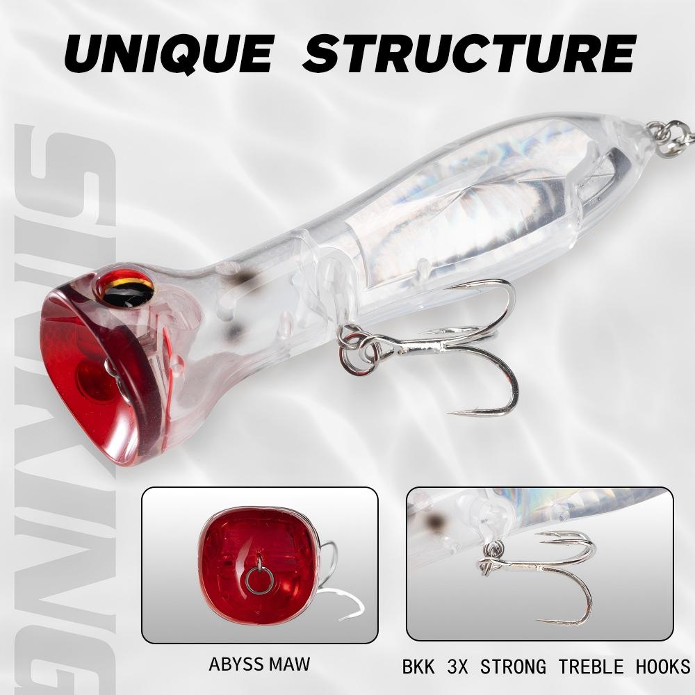 Leurre de pêche flottant de su - Fishing Lure Popper avis et prix